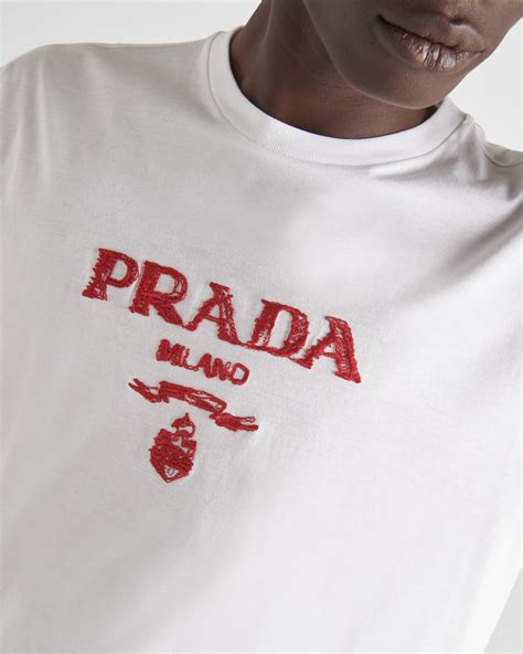 prada t shirt pink|prada t shirts prices.